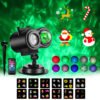 Holiday Projector Lamp with Remote Control and Timing Function, Indoor and Outdoor Christmas, Halloween, Valentine's Day Home Decoration Projector Lamp