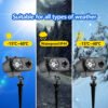 Christmas lights Christmas projection lights with remote control and timing function Room Garden Living room Christmas, Halloween decoration