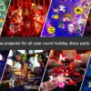Christmas lights Christmas projection lights with remote control and timing function Room Garden Living room Christmas, Halloween decoration