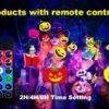 Christmas lights Christmas projection lights with remote control and timing function Room Garden Living room Christmas, Halloween decoration