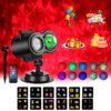 Holiday Projector Lamp with Remote Control and Timing Function, Indoor and Outdoor Christmas, Halloween, Valentine's Day Home Decoration Projector Lamp
